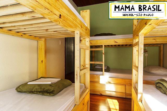 Mama Brasil Hostel ساو باولو الغرفة الصورة