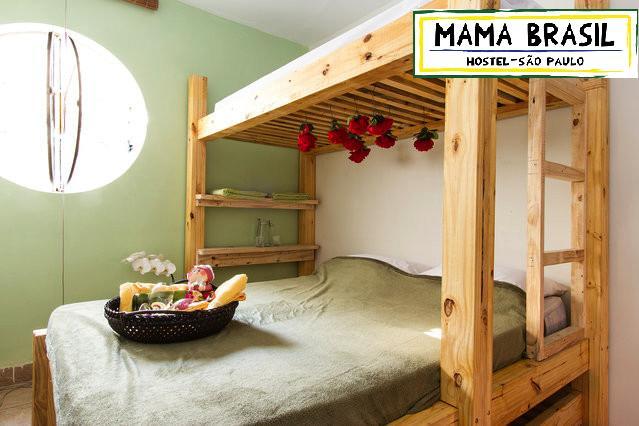 Mama Brasil Hostel ساو باولو الغرفة الصورة